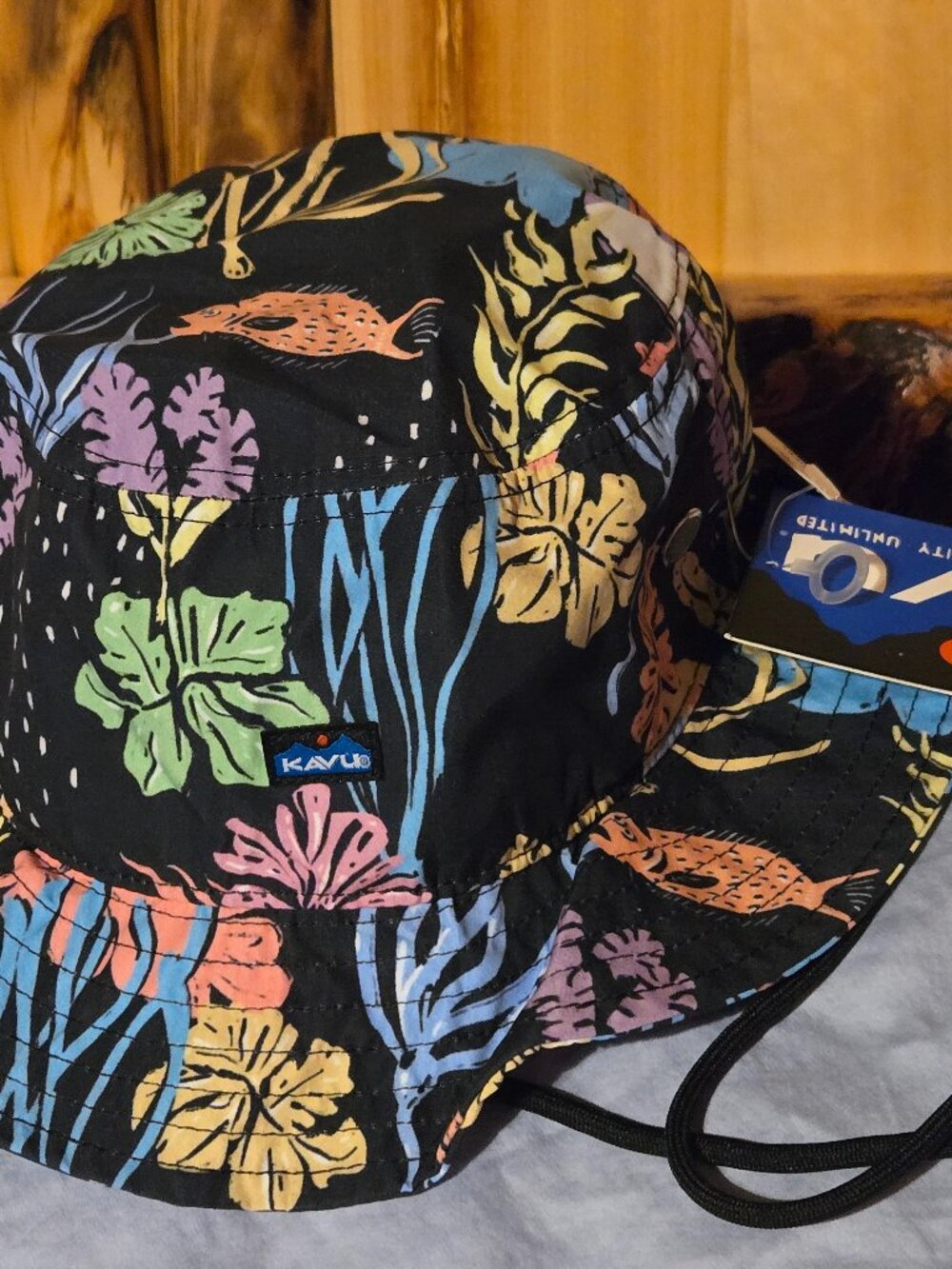 Kavu Printed Bucket Hat  O/S  NWT